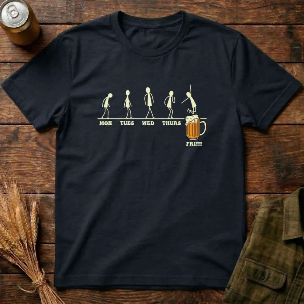 Craft-printed pure cotton T-shirt