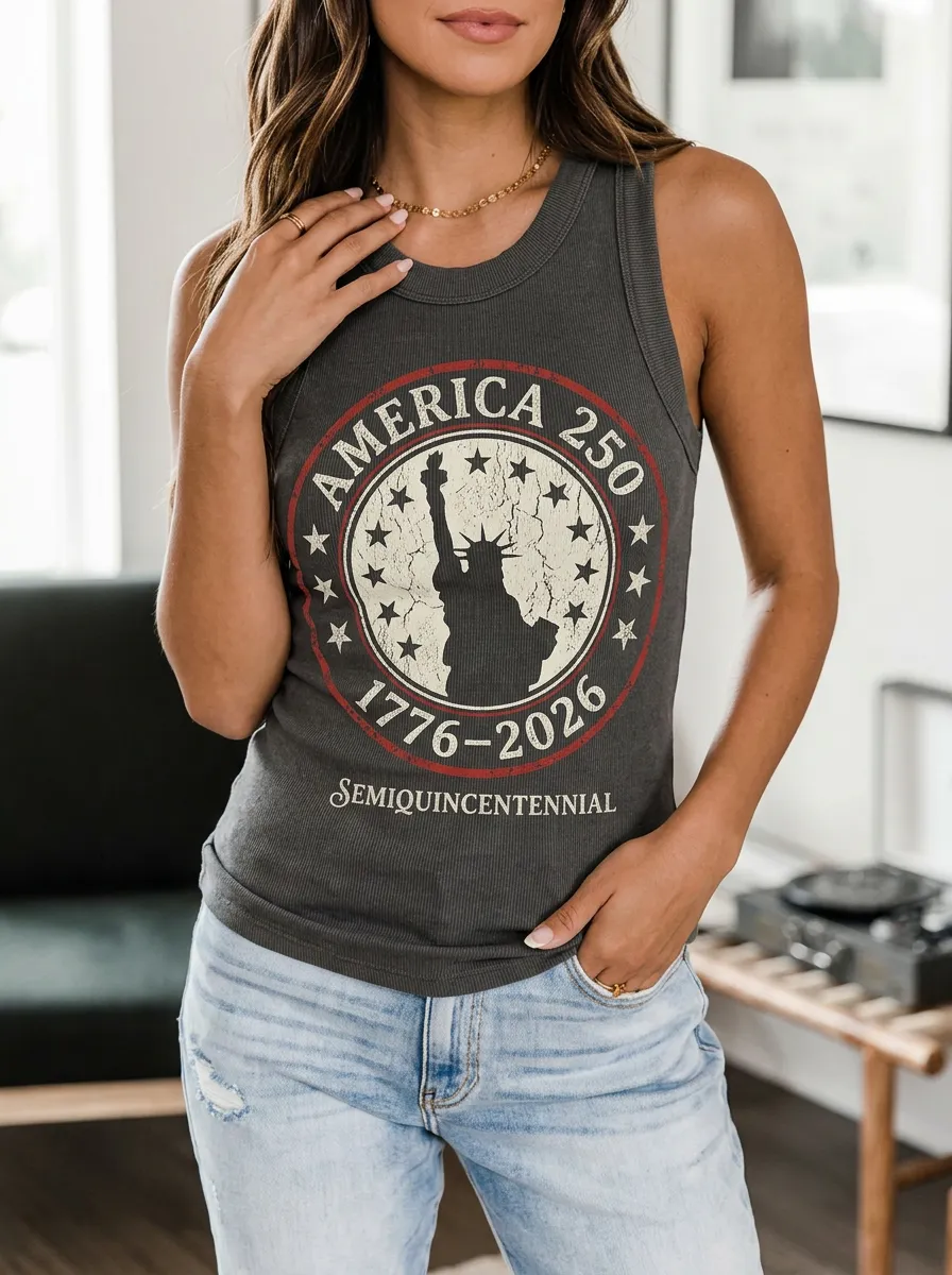 Patriotic Liberty Heritage Tank Top
