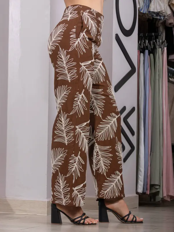 Easy Loose Straight Leg Pants