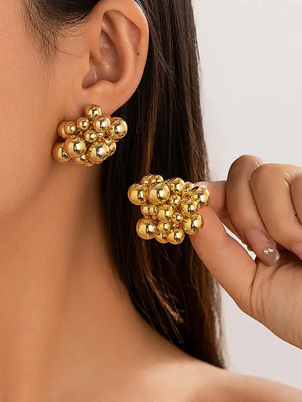 Subtle Twisted Drop Earrings
