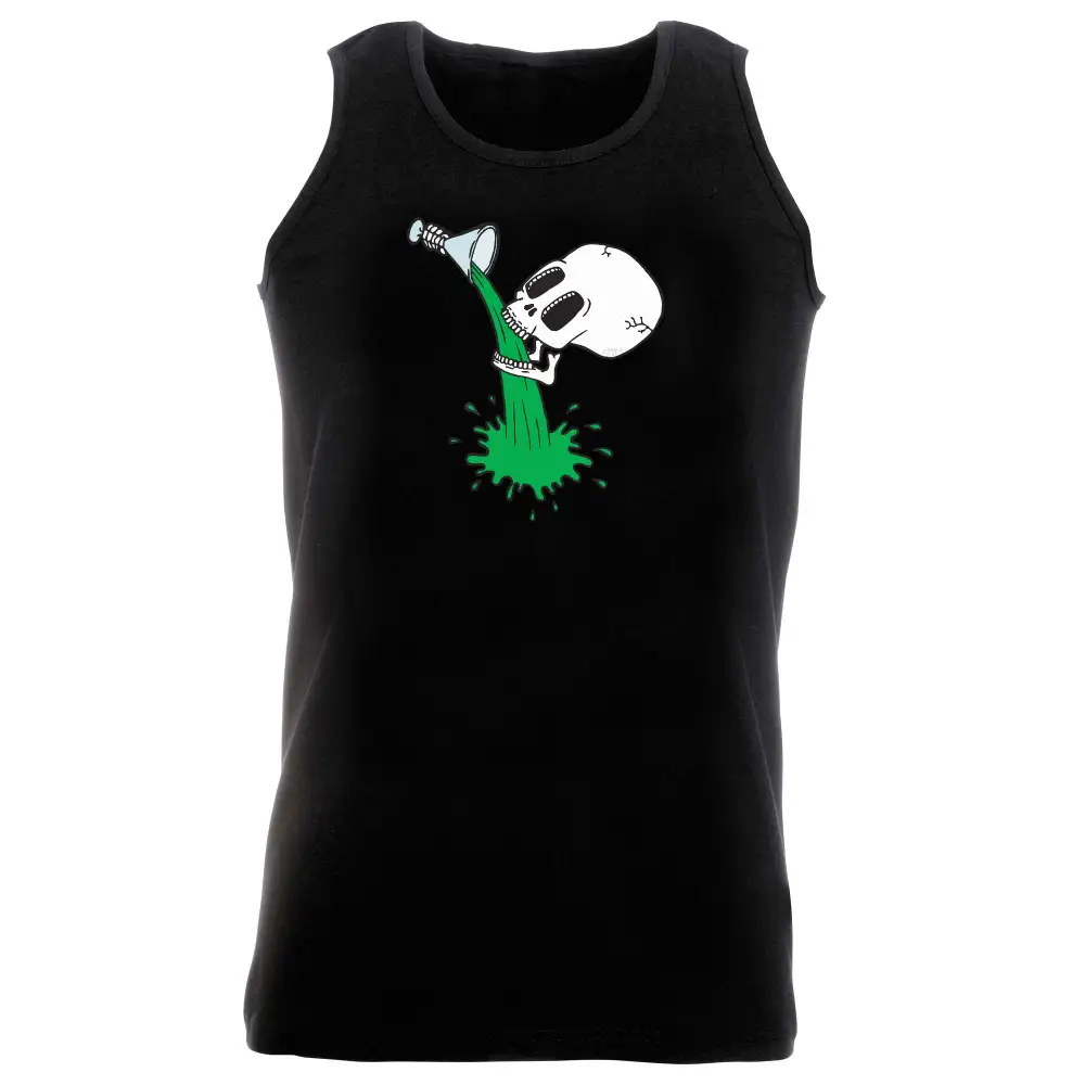 Skull Statement Graphic Tank Top