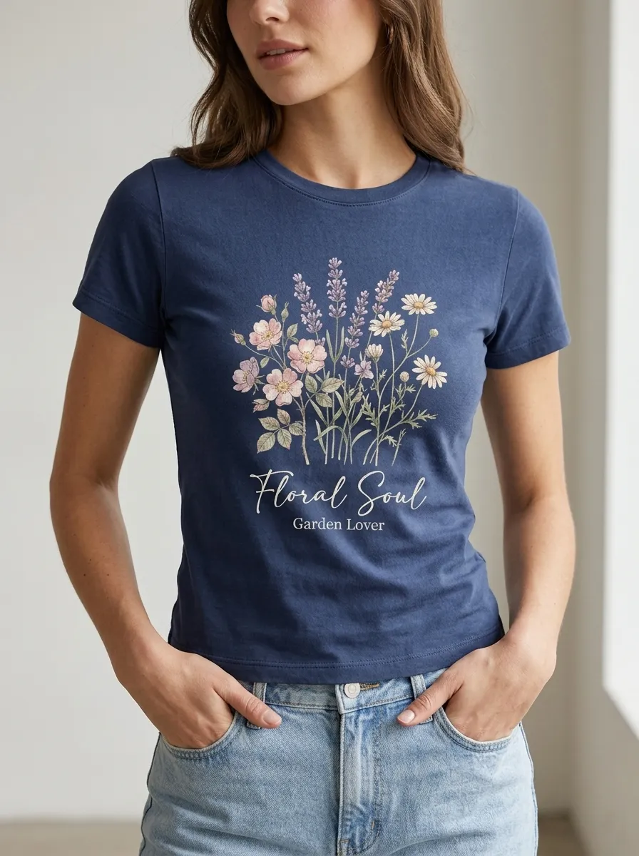 Garden Lover Floral T-Shirt