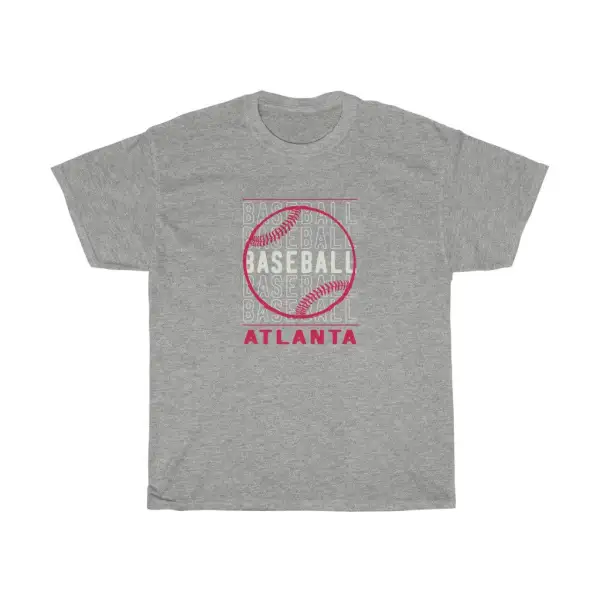 Baseball Atlanta with Baseball Graphic T-Shirt