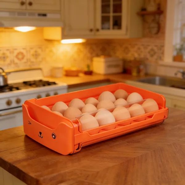 Cute Cartoon Egg Tray