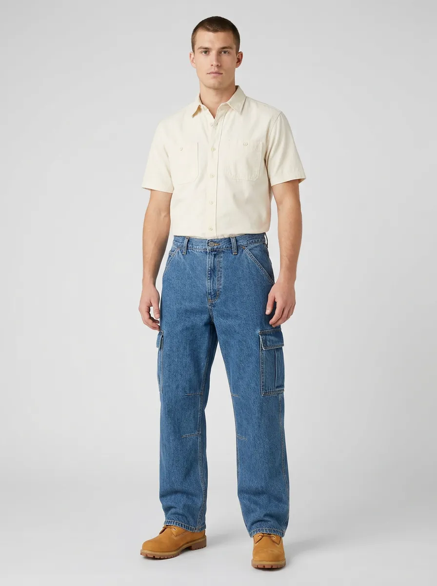 Modern Multi Pocket Jeans
