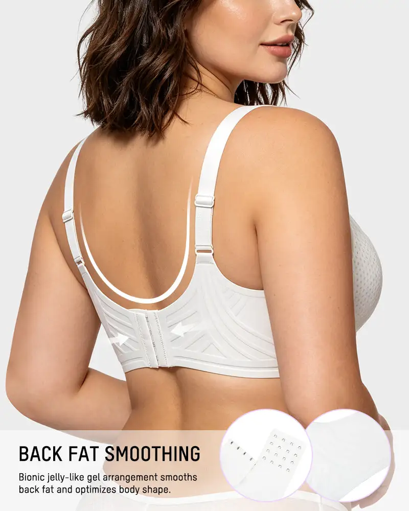 Honeycomb™  Mesh Underwire Minimizing Bra