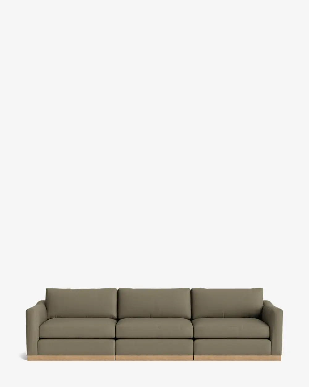 Modular Oak Sofa