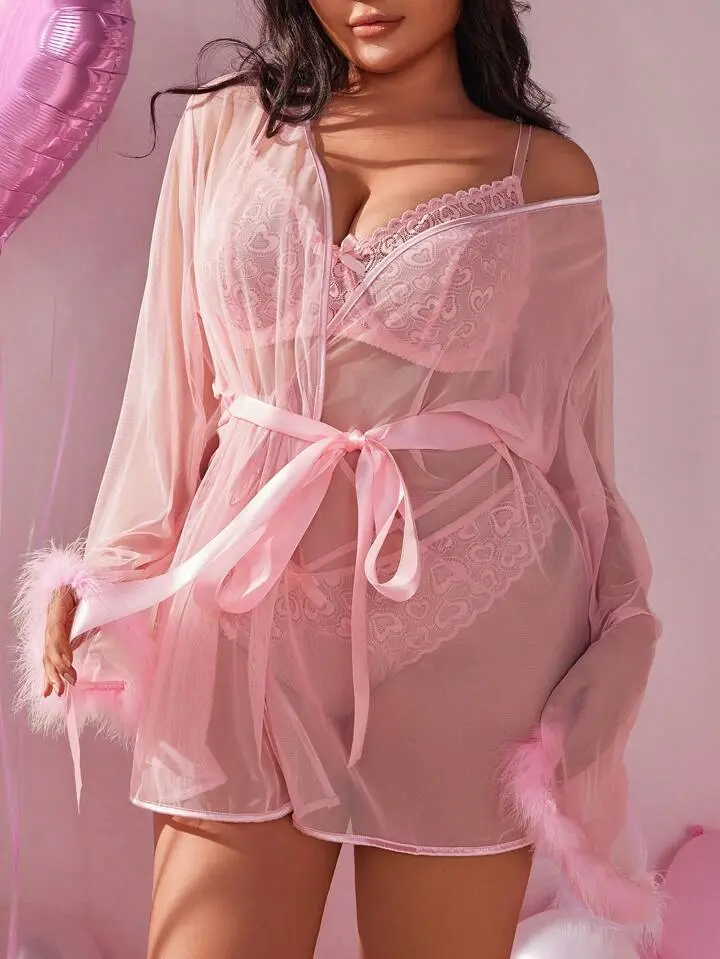 Delicate Lace Lingerie Set