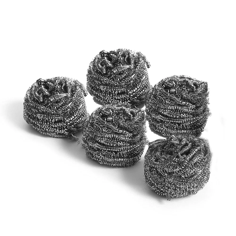 Stainless Scrubbing Pad Set