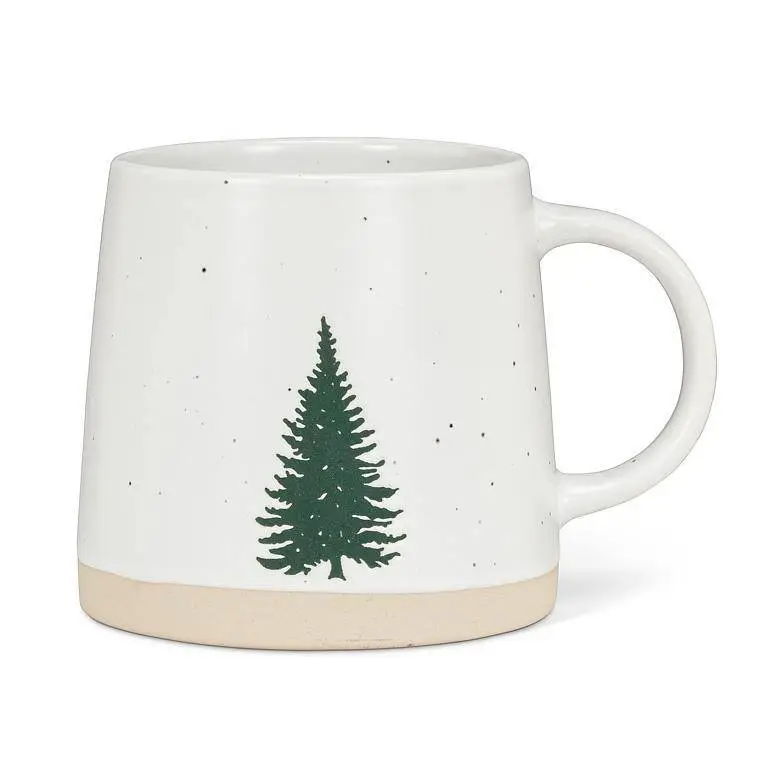 Rustic Tree Stoneware Mug