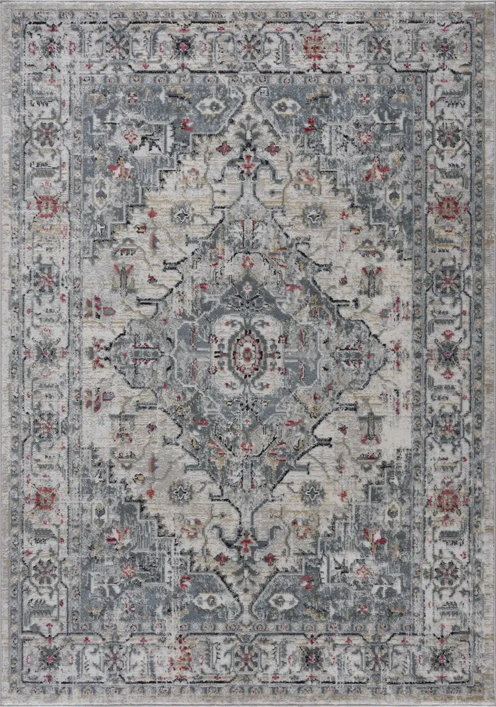 Refined Traditional Polypropylene Area Rug Interior Accent