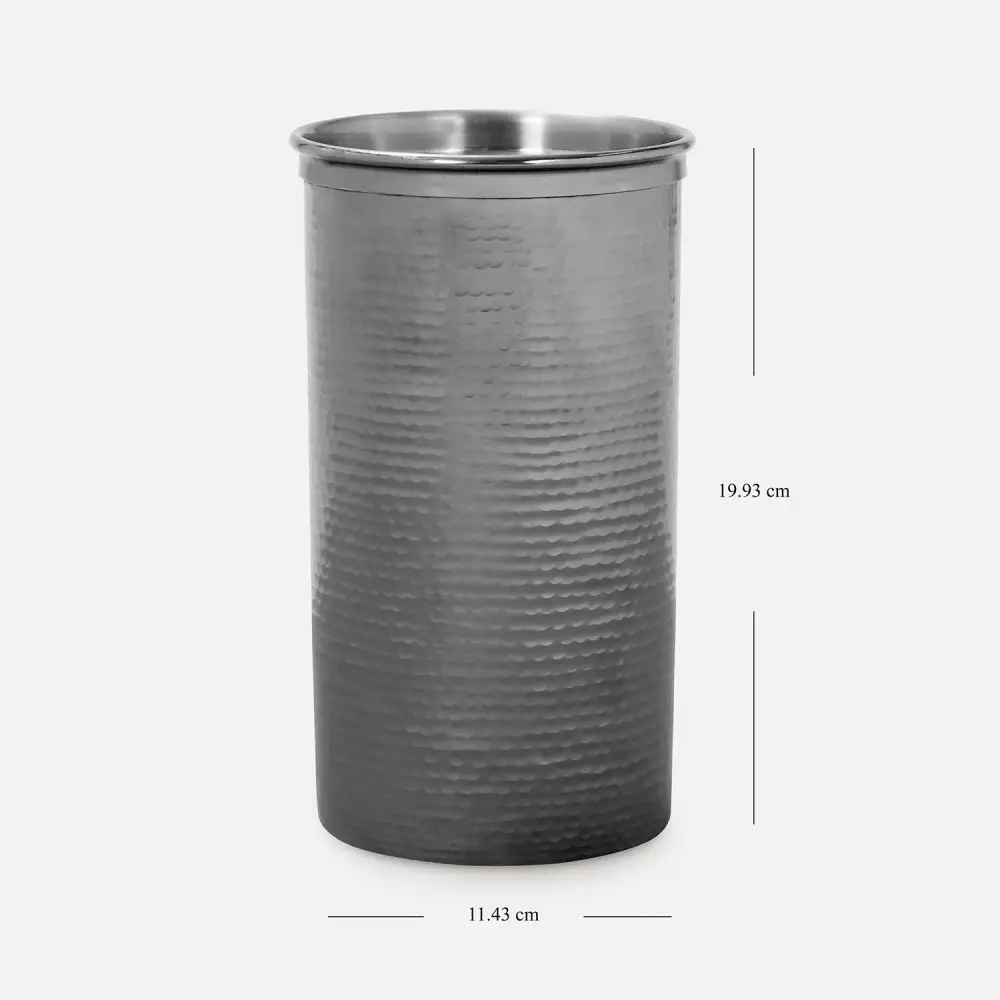 Hammered Metal Bottle Chiller