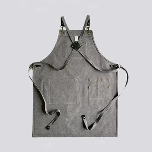 Functional Canvas Crossback Kitchen Work Apron