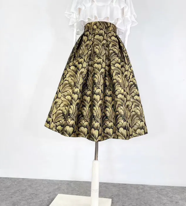 Chic Clean Everyday Casual Embroidered Skirt