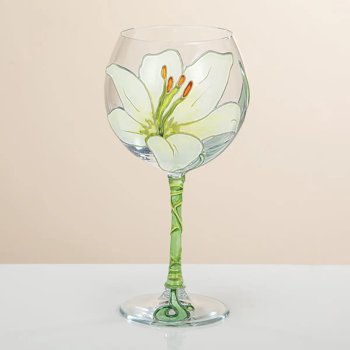 Distinctive Decorative Wine Glass