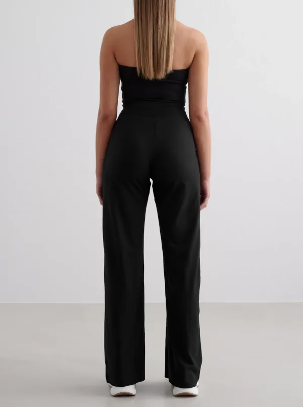 Everyday Straight Leg High Rise High Waisted Pants