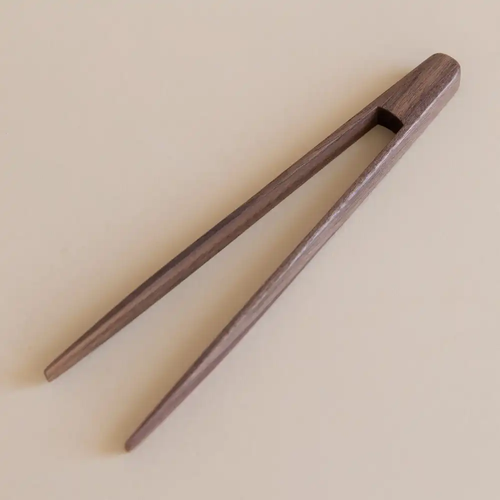 Handcrafted Wooden Serving Tongs