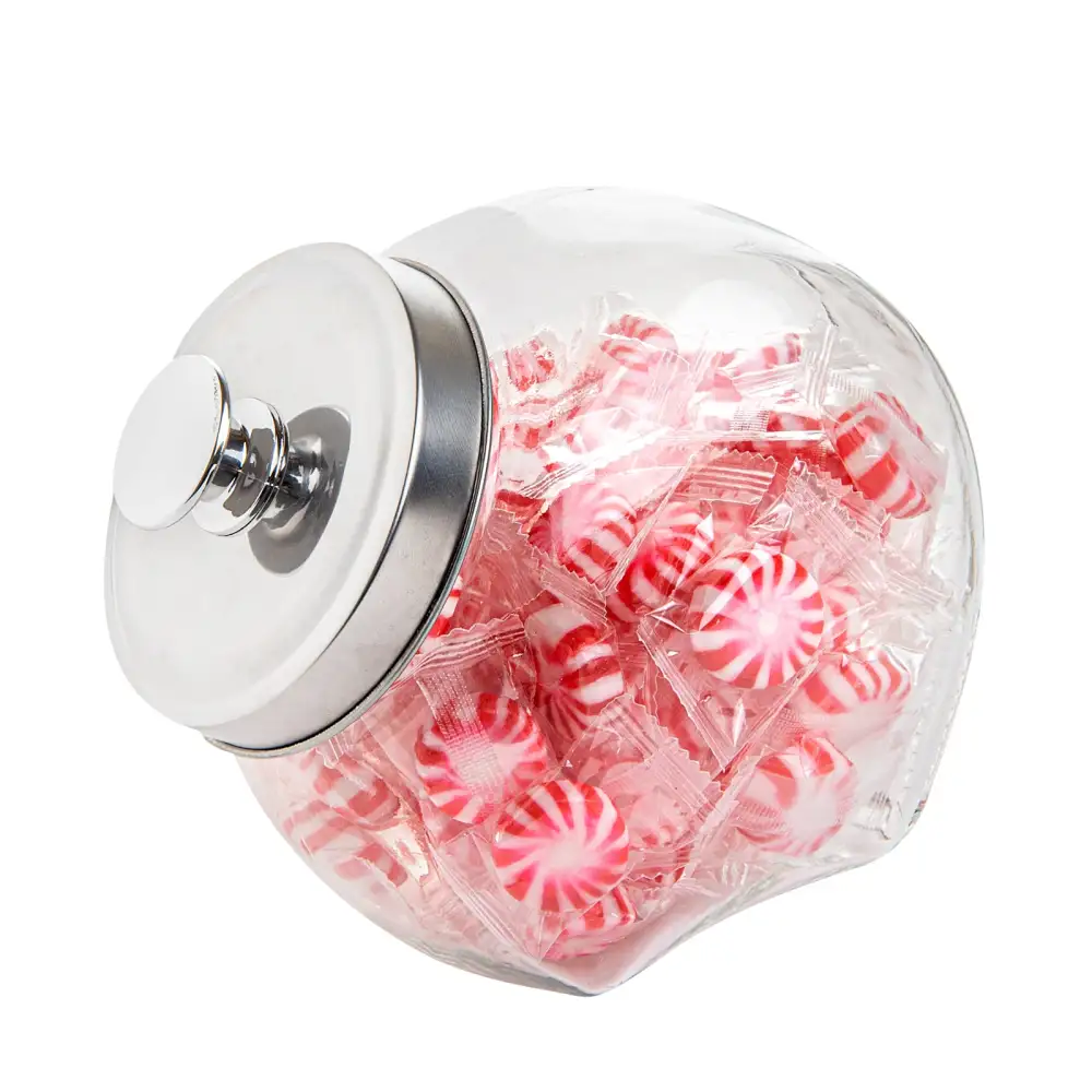 Metal-Lid Countertop Penny Jar