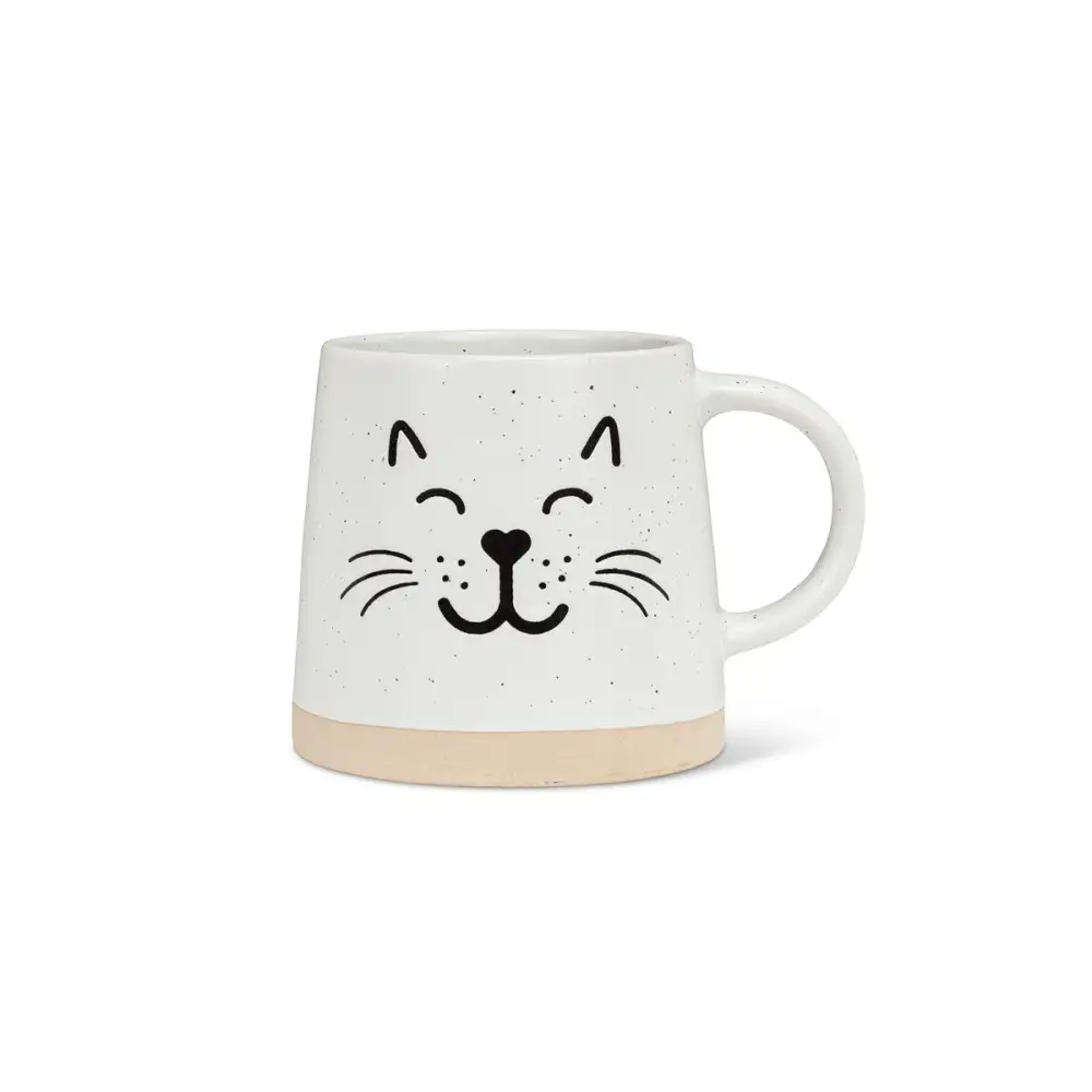 Wide Base Stoneware Mug