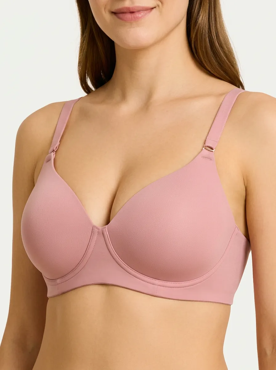 Comfort Underwire Seamless Casual Look Women's Bra