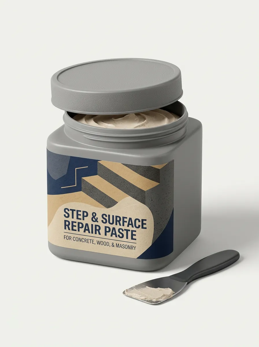 Classic Masonry Concrete Wood-Surface Step Repair Adhesive