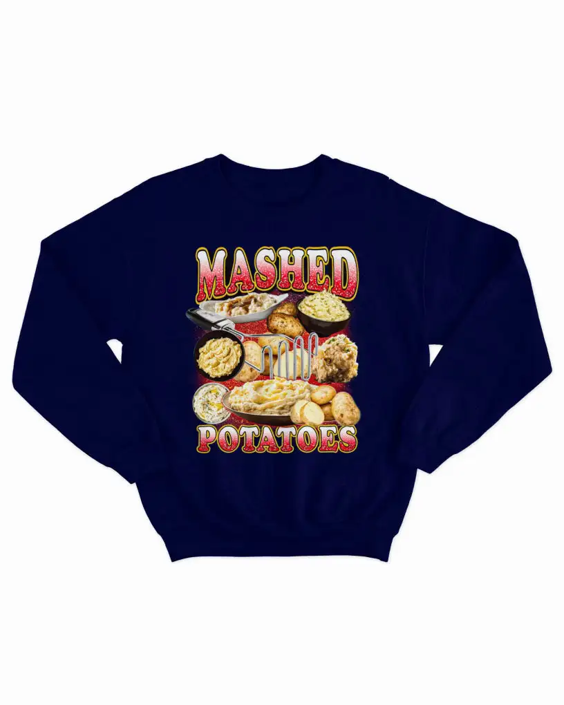 Mashed Potatoes Fleece Crewneck