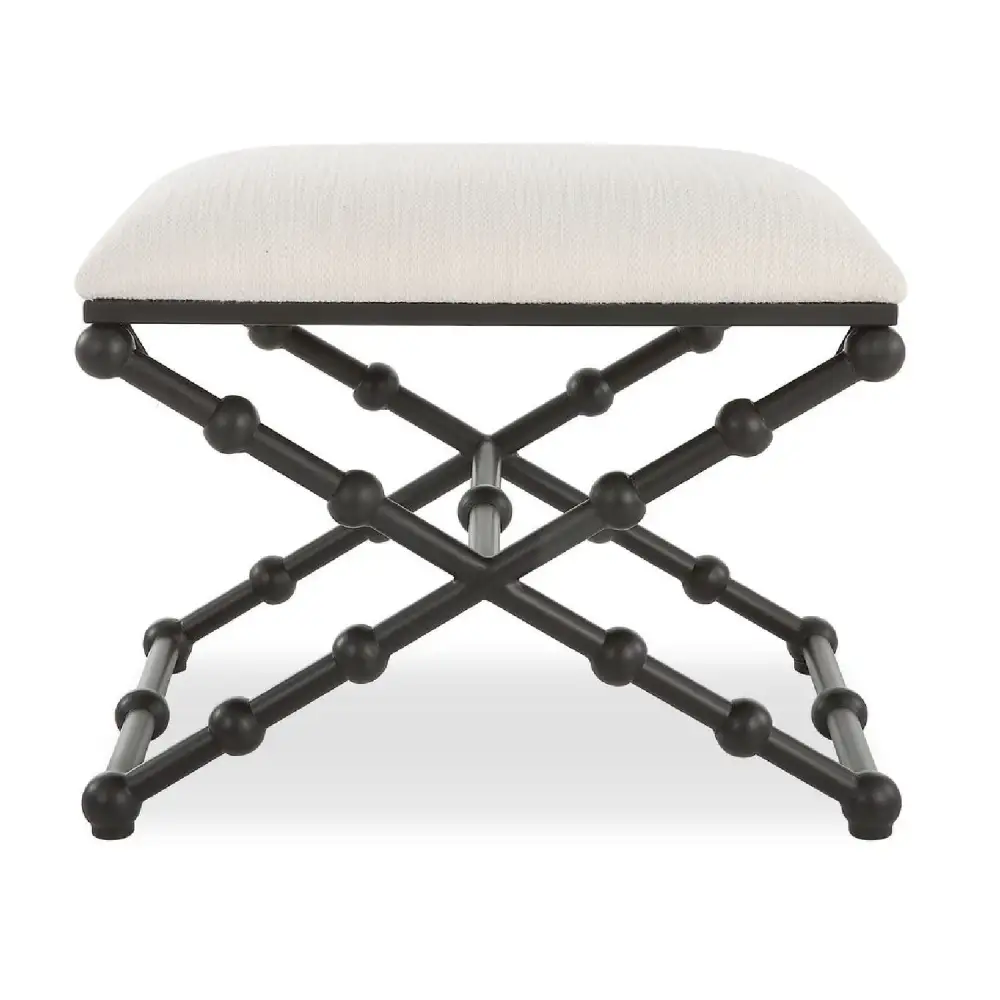 Refined Contemporary Accent Bench