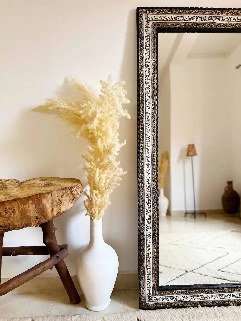 Arched Full Length Floor Mirror