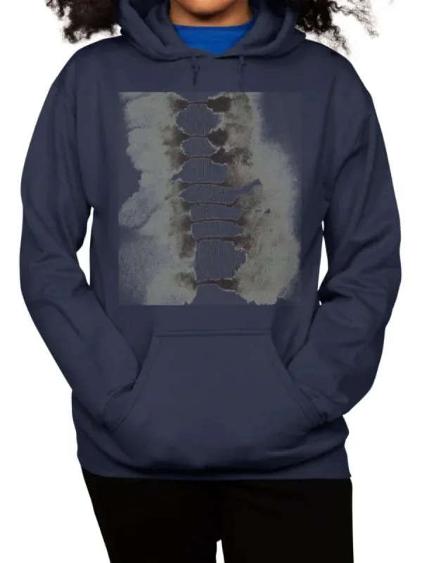 Abstract Watercolor Graphic Hoodie