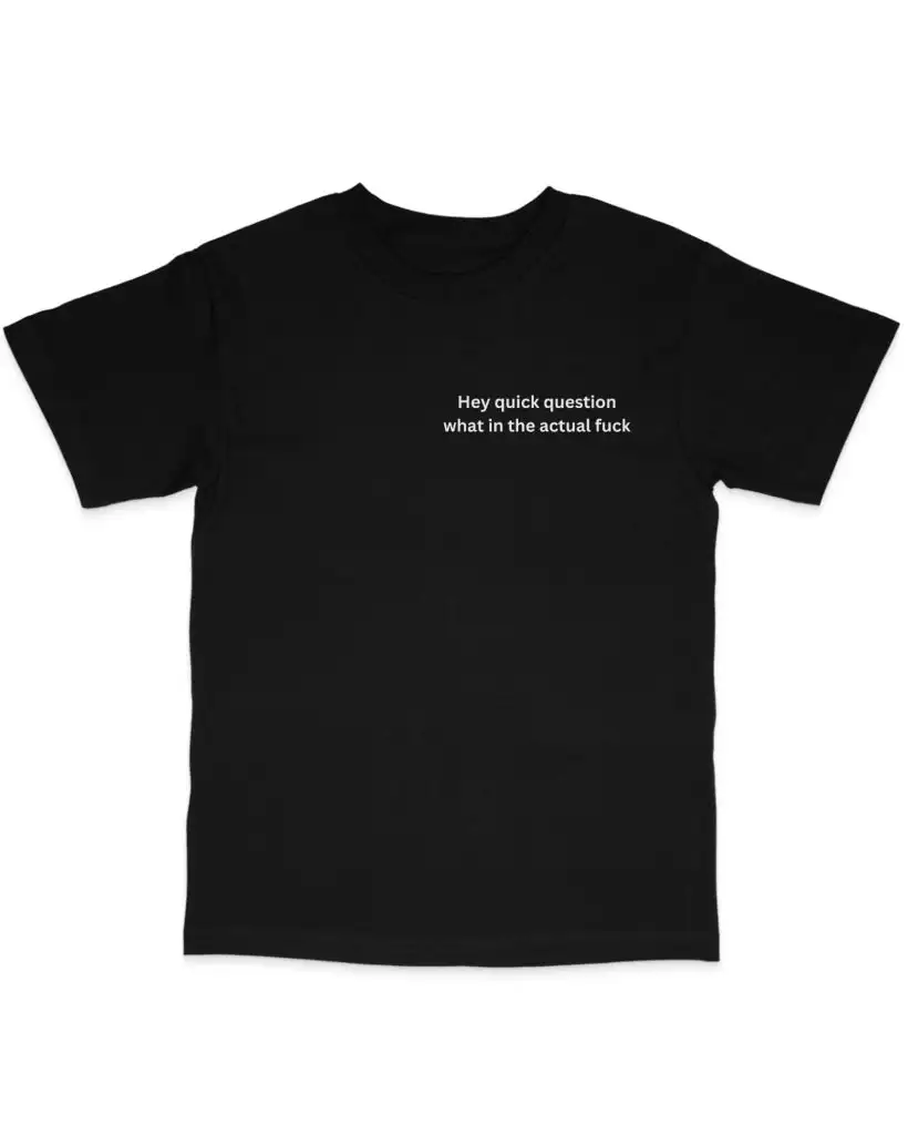 Bold Letter Graphic Cotton Tee