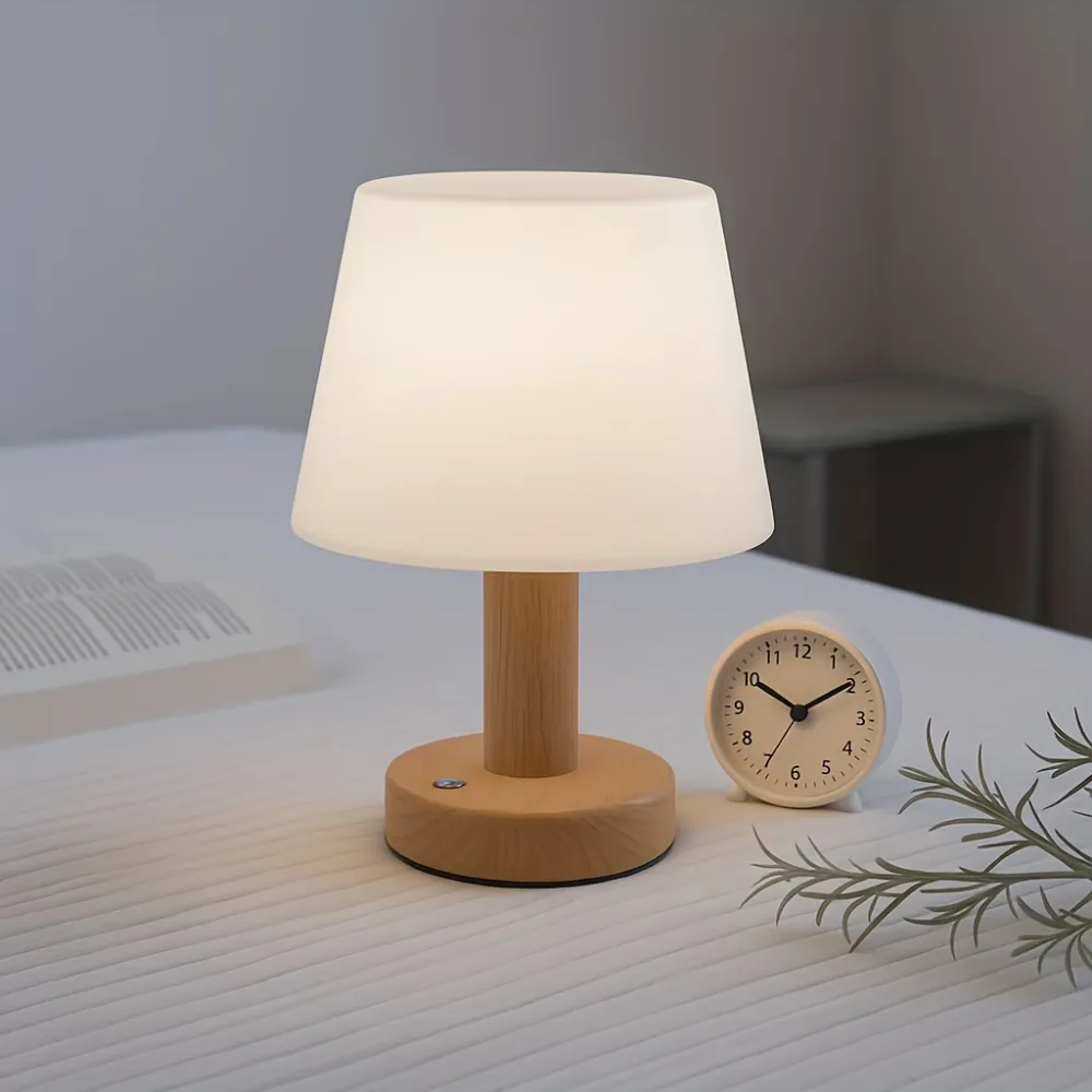 Minimalist Wooden Lamp