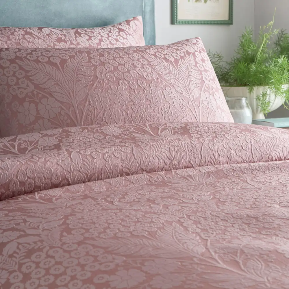 Modern Bedroom Reversible Floral Duvet Cover Set
