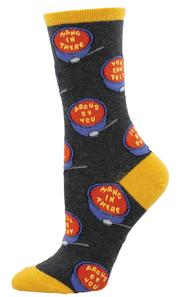 Lounge Cotton Crew Socks