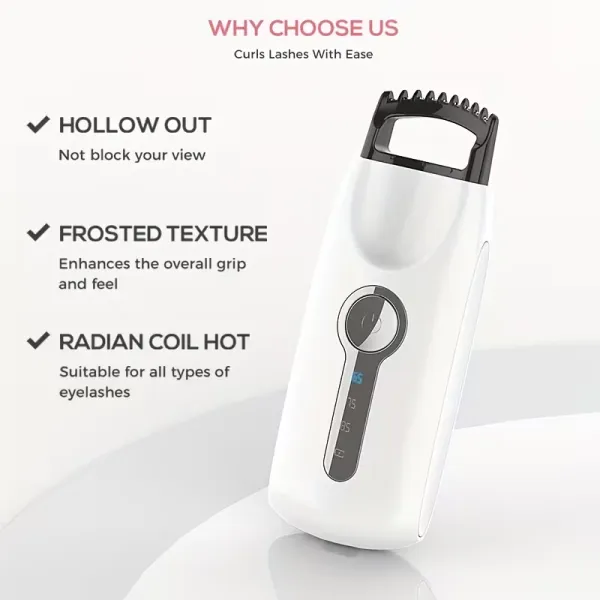 Long-Lasting Curl Rechargeable Lash Curler