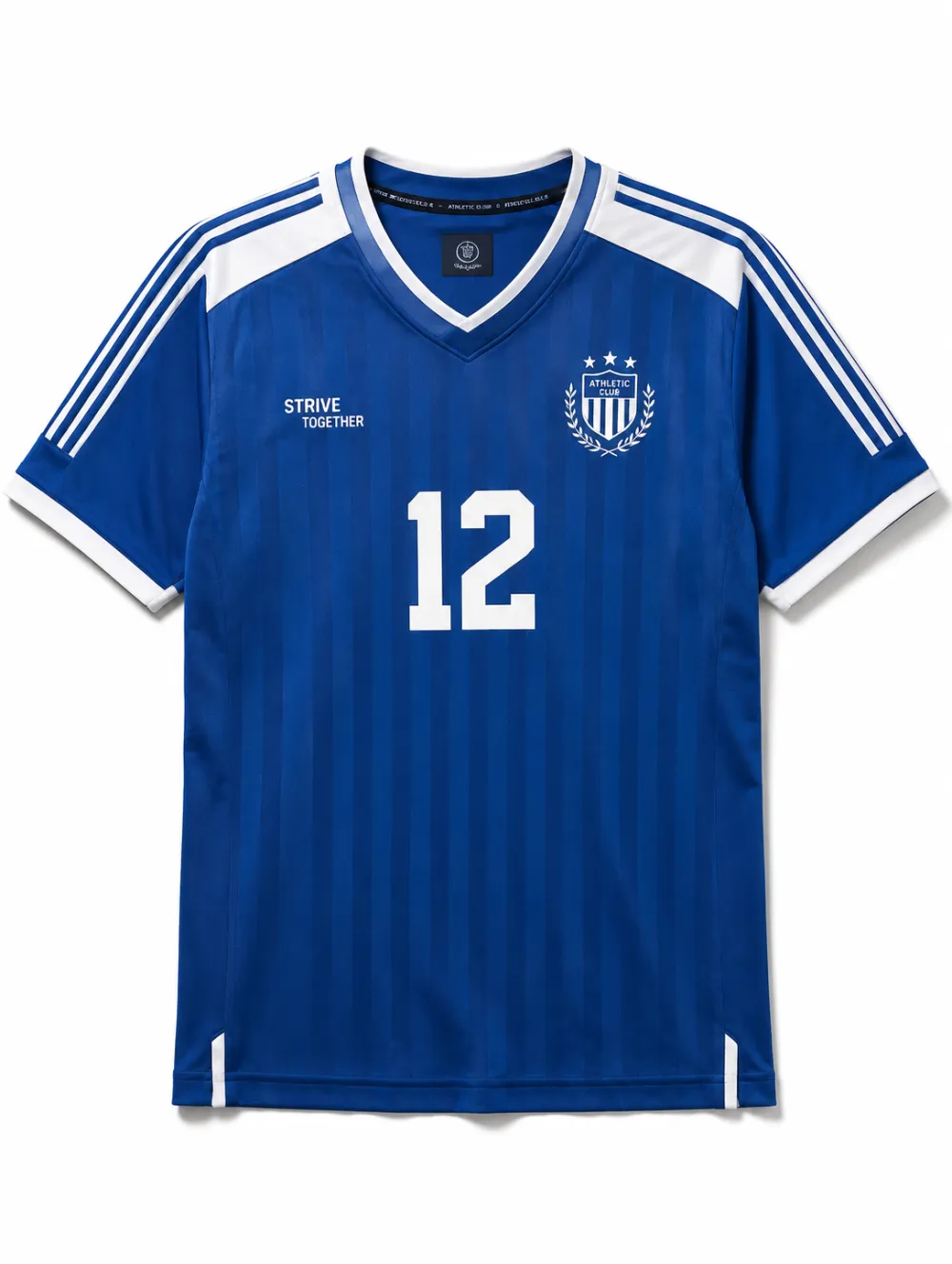 Men's Athletic Club Strive Together Number 12 Printed Soccer Jersey