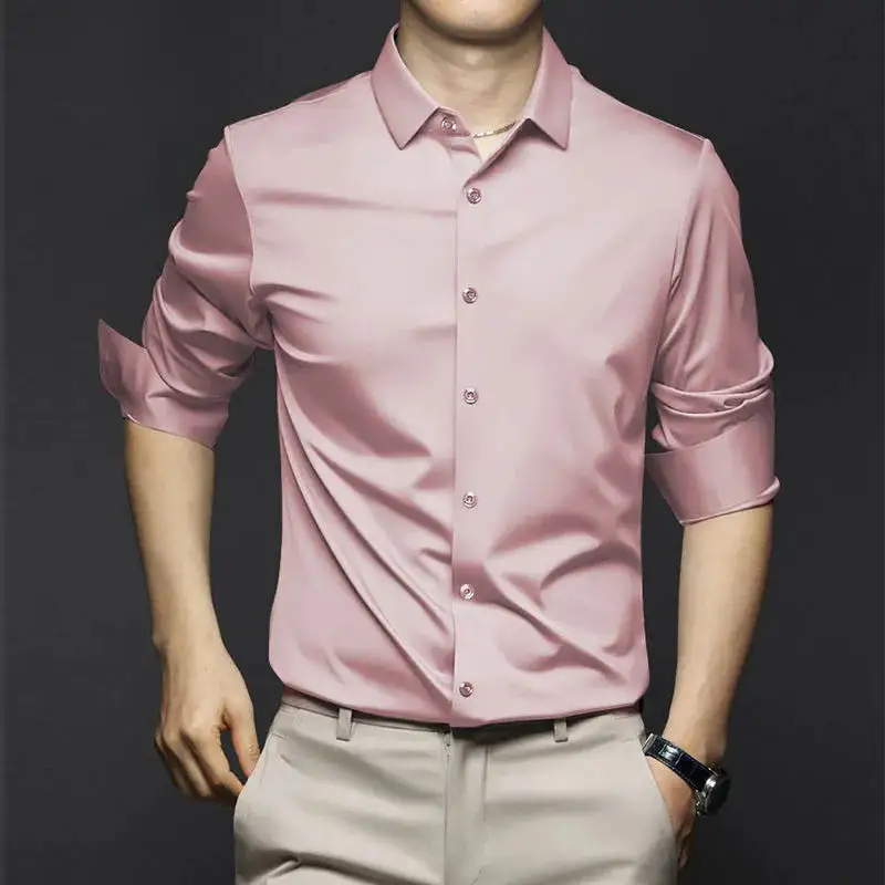 Men's Classic Button-Down Dress Shirt