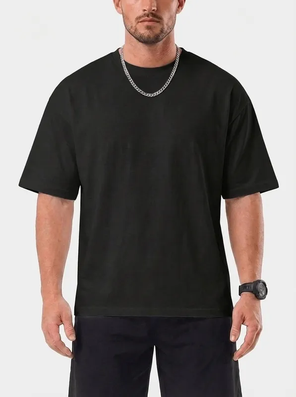 Black Oversized T-Shirt