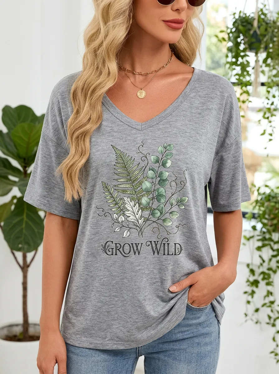 Nature Lover Grow T-Shirt Light