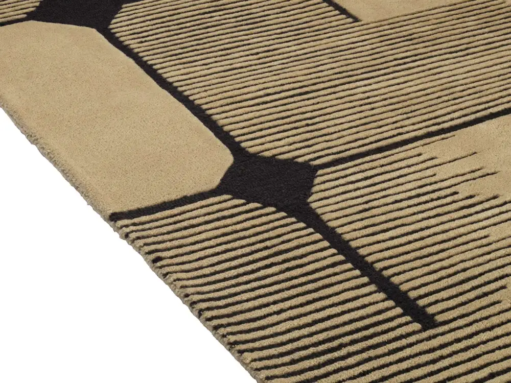 Wool Tufted Geometric Curated Area Rug