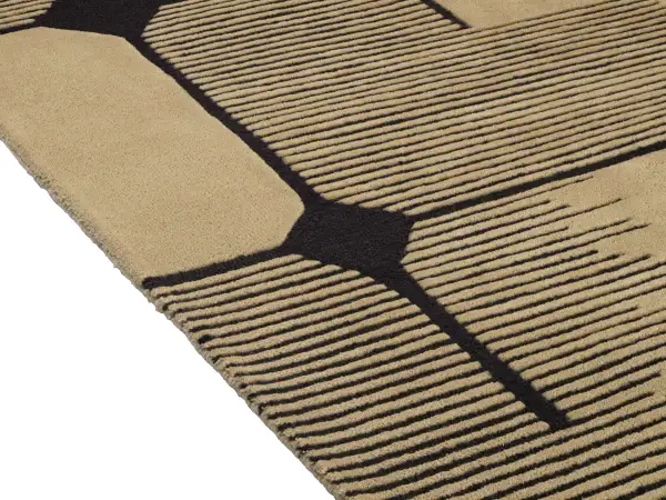 Wool Tufted Geometric Curated Area Rug