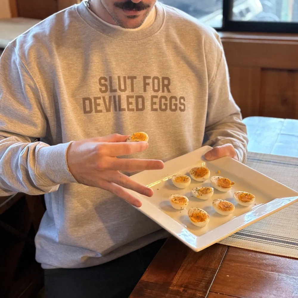 Deviled Egg Graphic Crewneck
