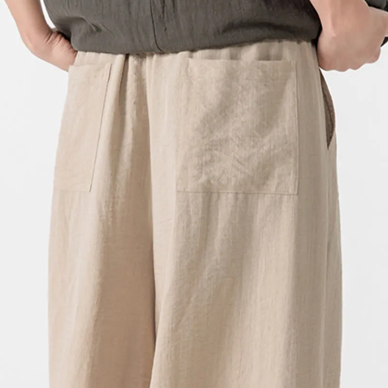 Relaxed Wide Leg Pants