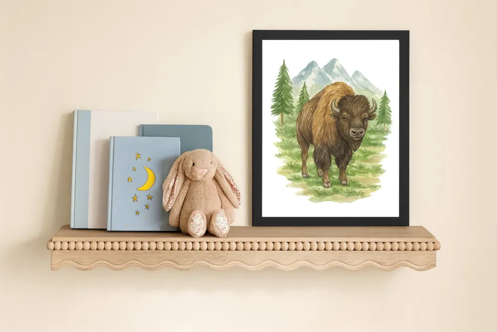 Framed Wildlife Art Print