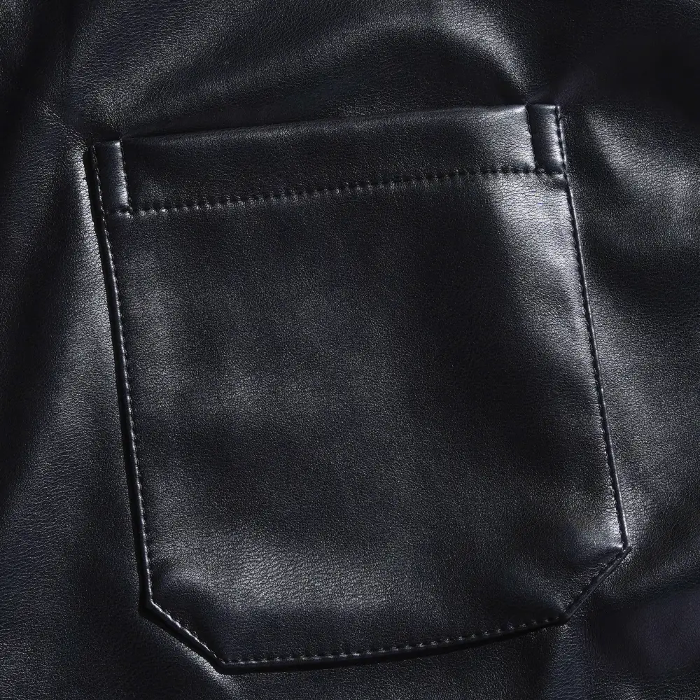 Rugged Work Leather Shirt