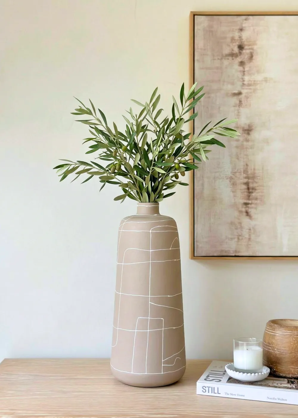 Vase Beige Large