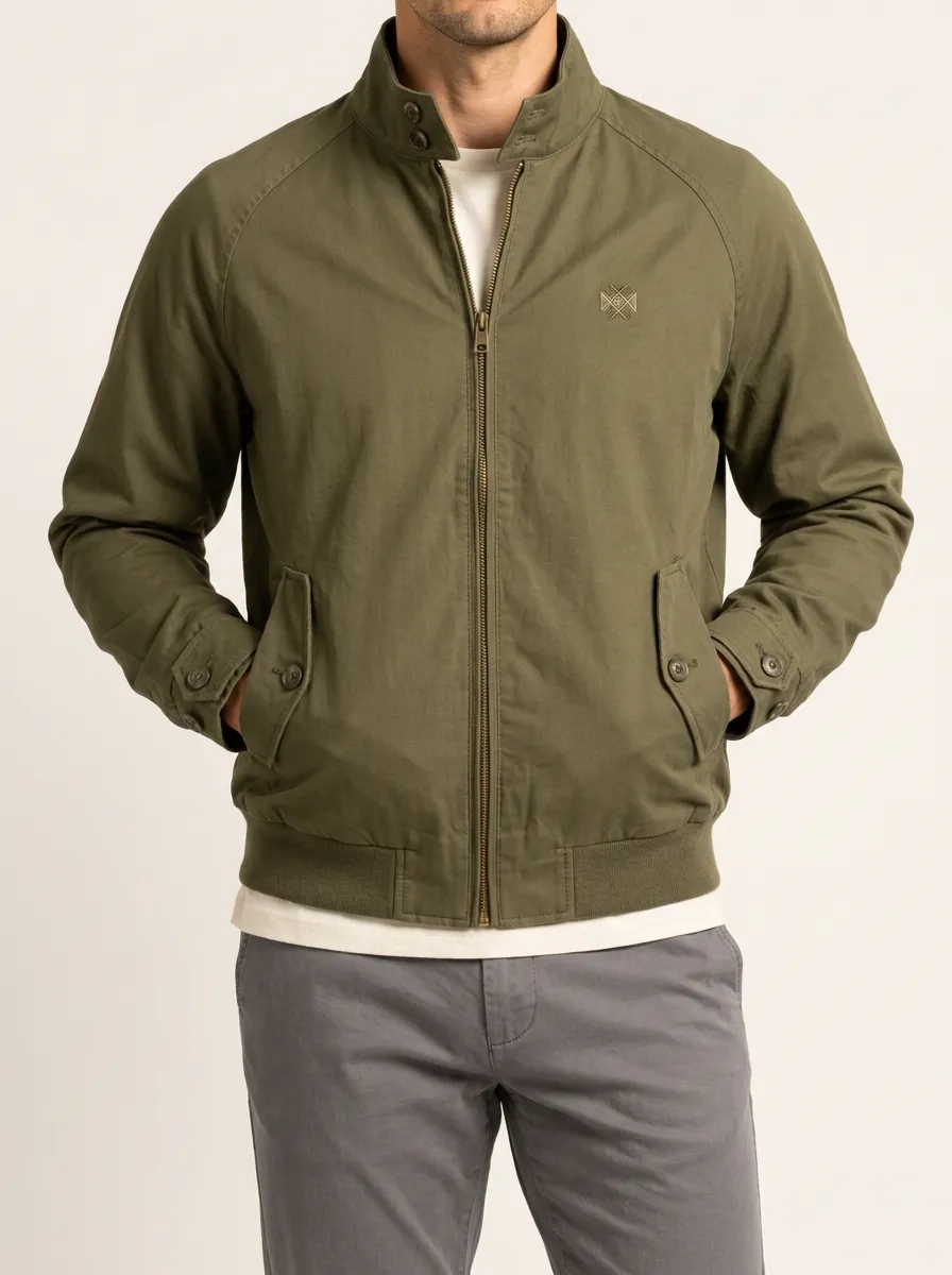 Classic Zip Front Field Jacket