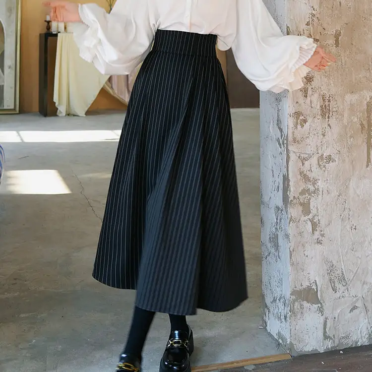 Maxi Striped Skirt