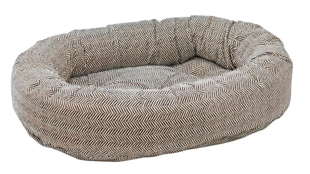 Plush Donut Refined Gentle Pet Bed