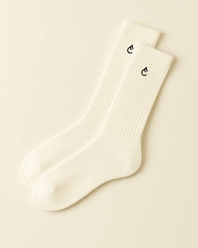 2-Pack Odor-Control Heatcore Socks Off-White