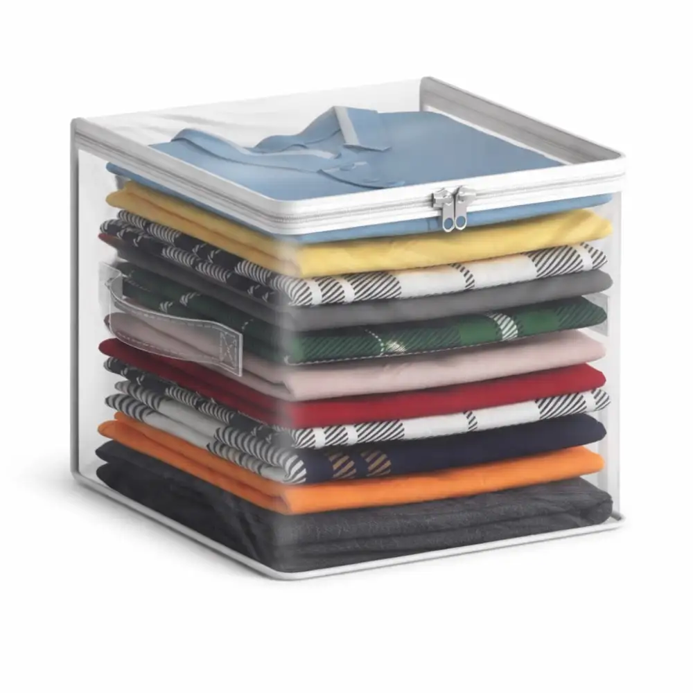 Zippered Carry Handle Storage Cube
